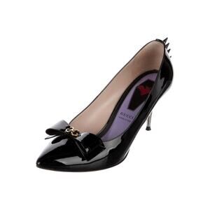 ❤️Gucci GG Logo Patent Leather Pumps❤️
